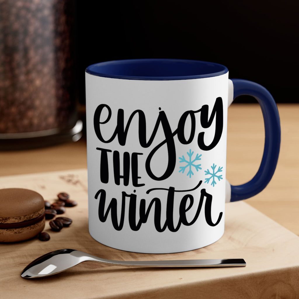 enjoy the winter 155#- christmas-Mug / Coffee Cup