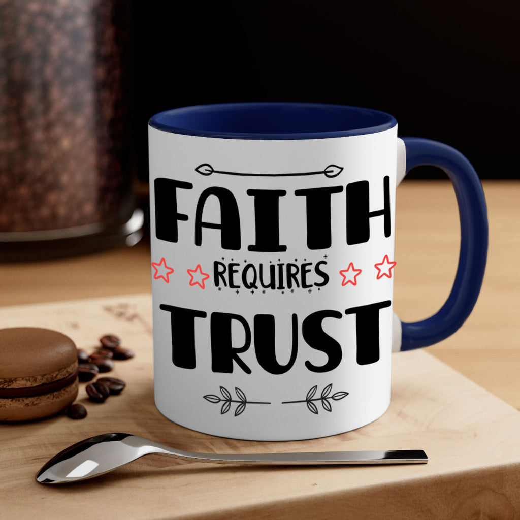 faith requires trust style 203#- christmas-Mug / Coffee Cup