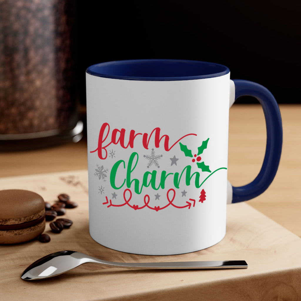 farm charm style 205#- christmas-Mug / Coffee Cup