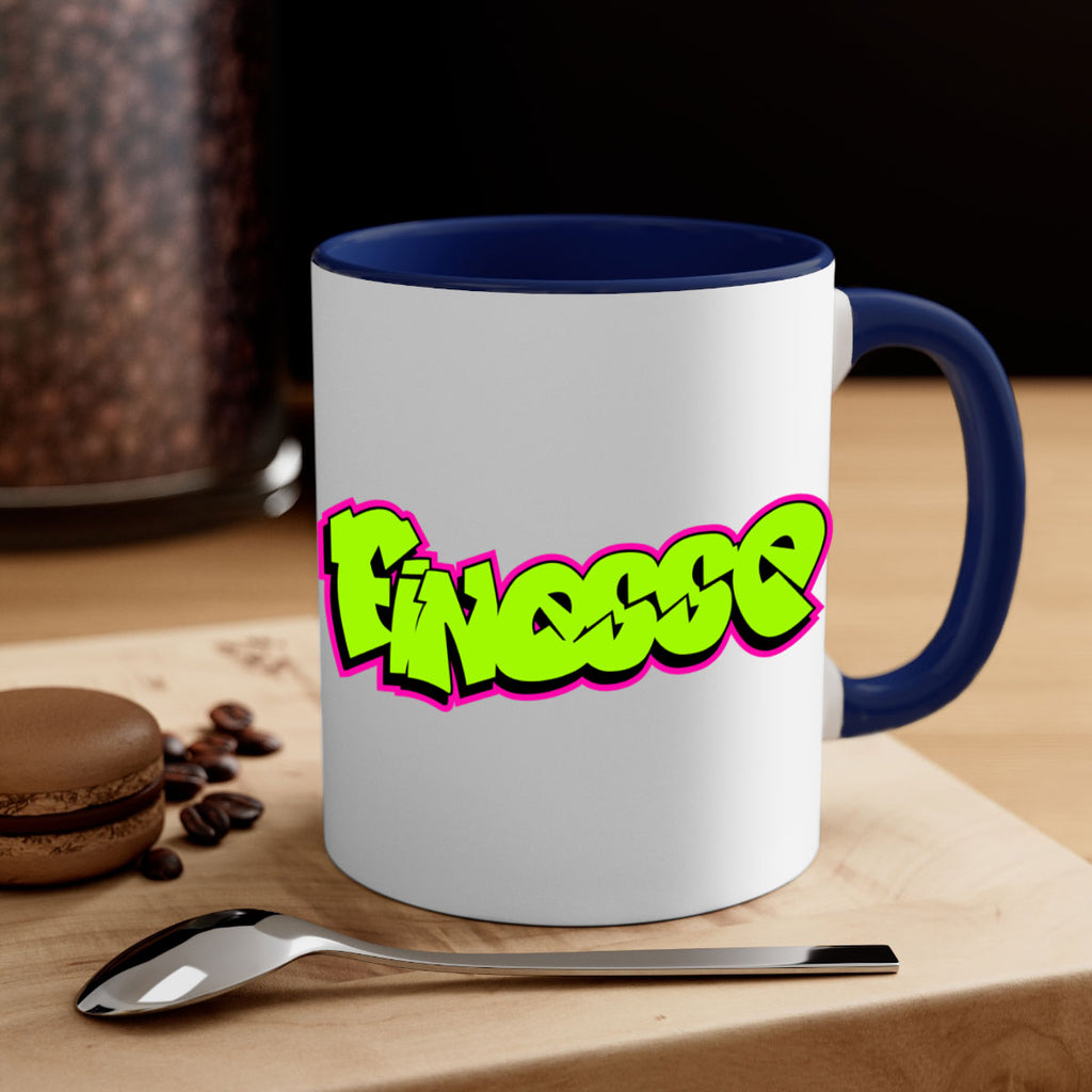 finesse 154#- black words - phrases-Mug / Coffee Cup