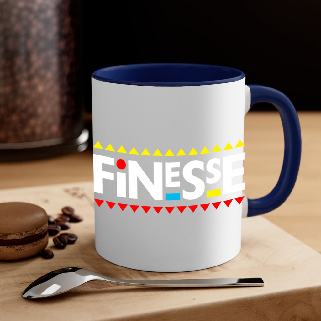 finesse 158#- black words - phrases-Mug / Coffee Cup