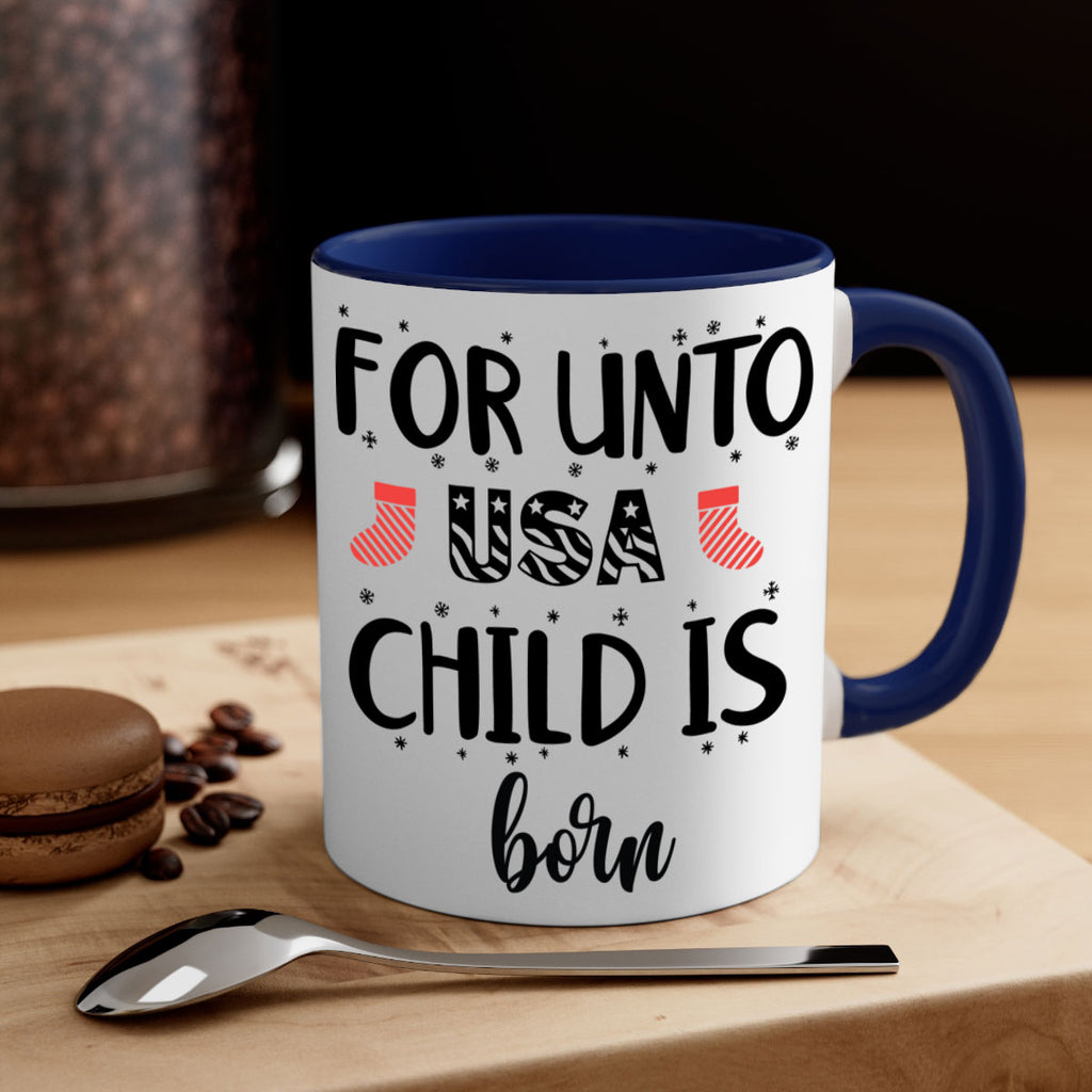 for unto us a child is born style 212#- christmas-Mug / Coffee Cup