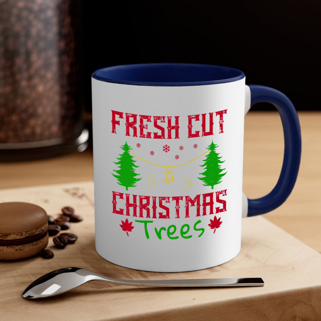 fresh cut christmas trees 452#- christmas-Mug / Coffee Cup