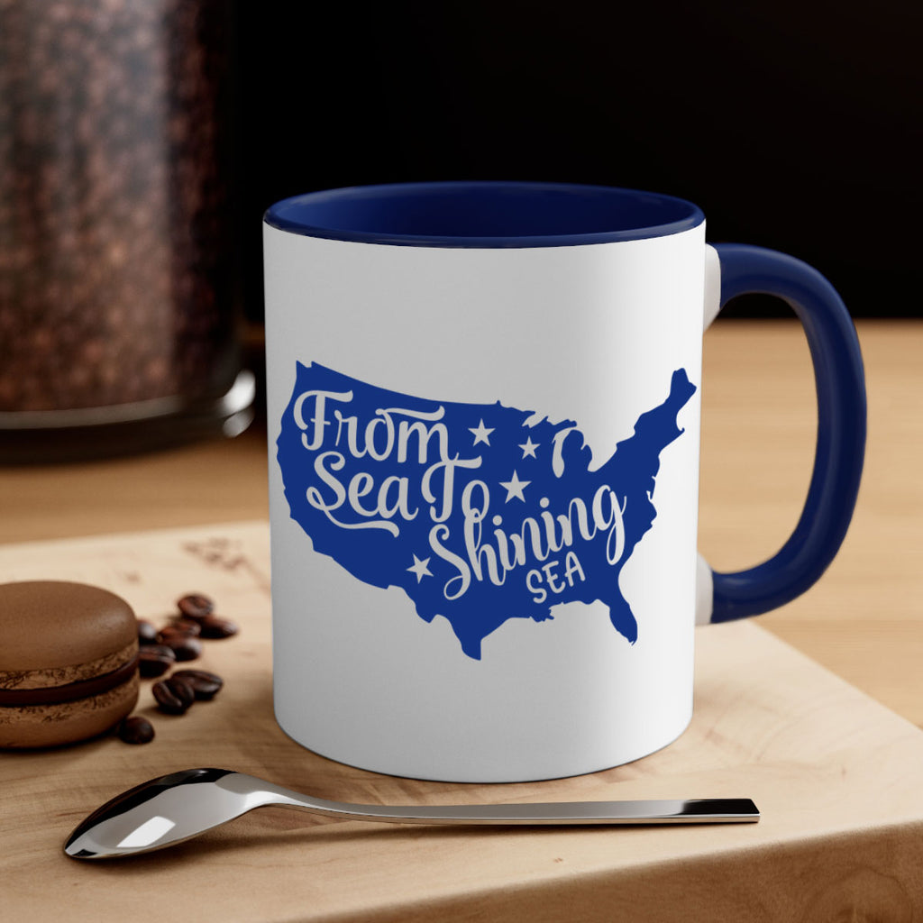 from sea to shining sea Style 52#- 4th Of July-Mug / Coffee Cup