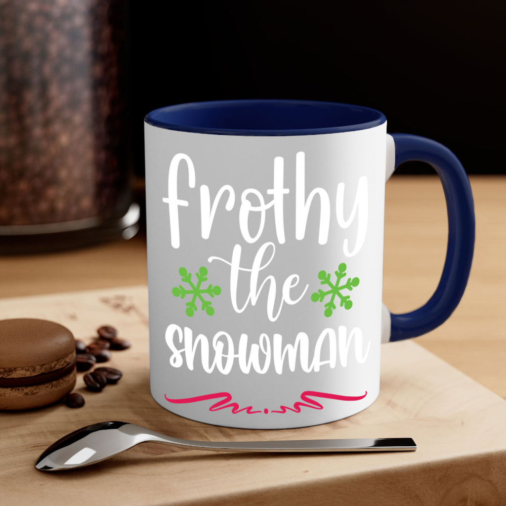 frothy the snowman style 219#- christmas-Mug / Coffee Cup