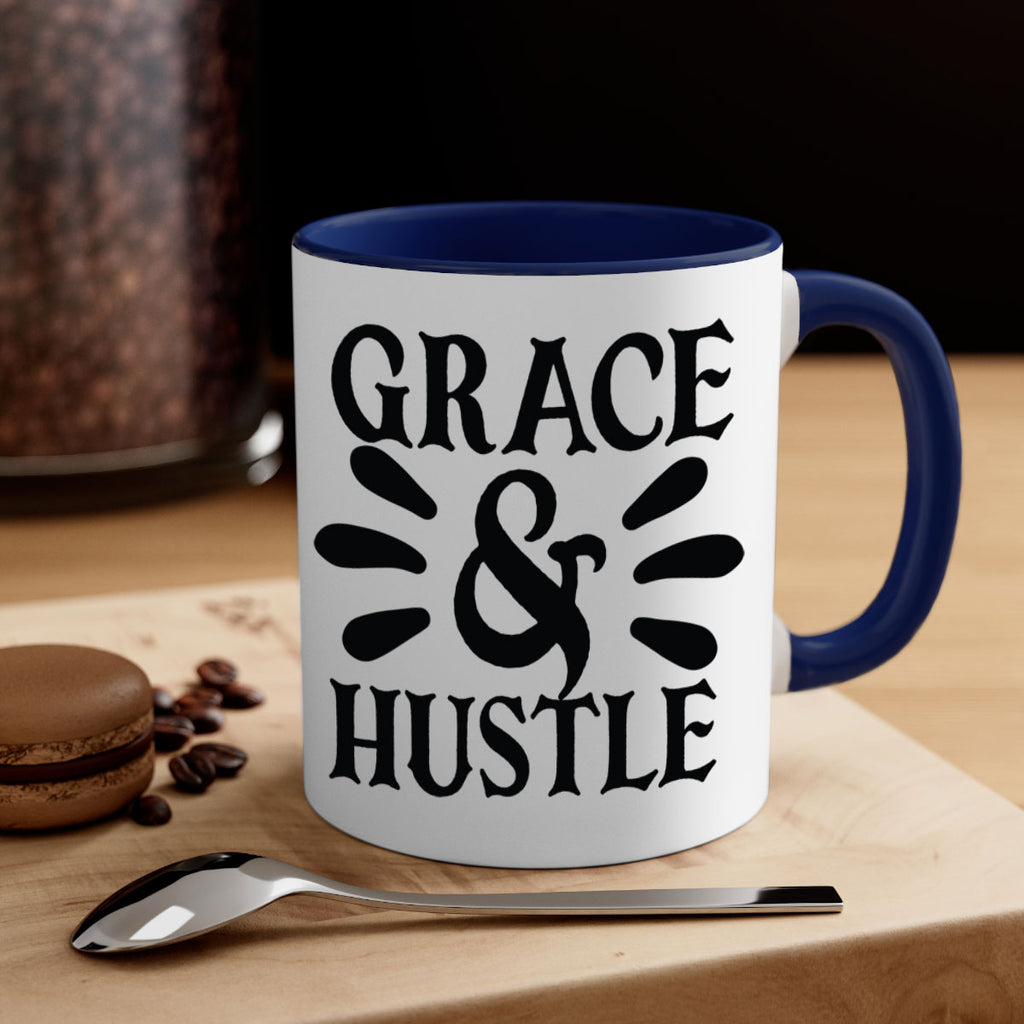 grace hustle Style 111#- motivation-Mug / Coffee Cup