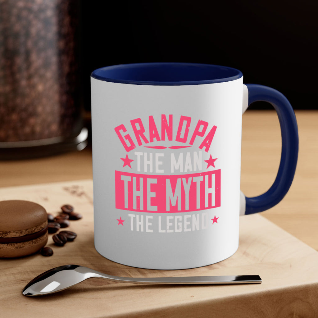 grandpa the man themyth the legend 42#- grandpa-Mug / Coffee Cup