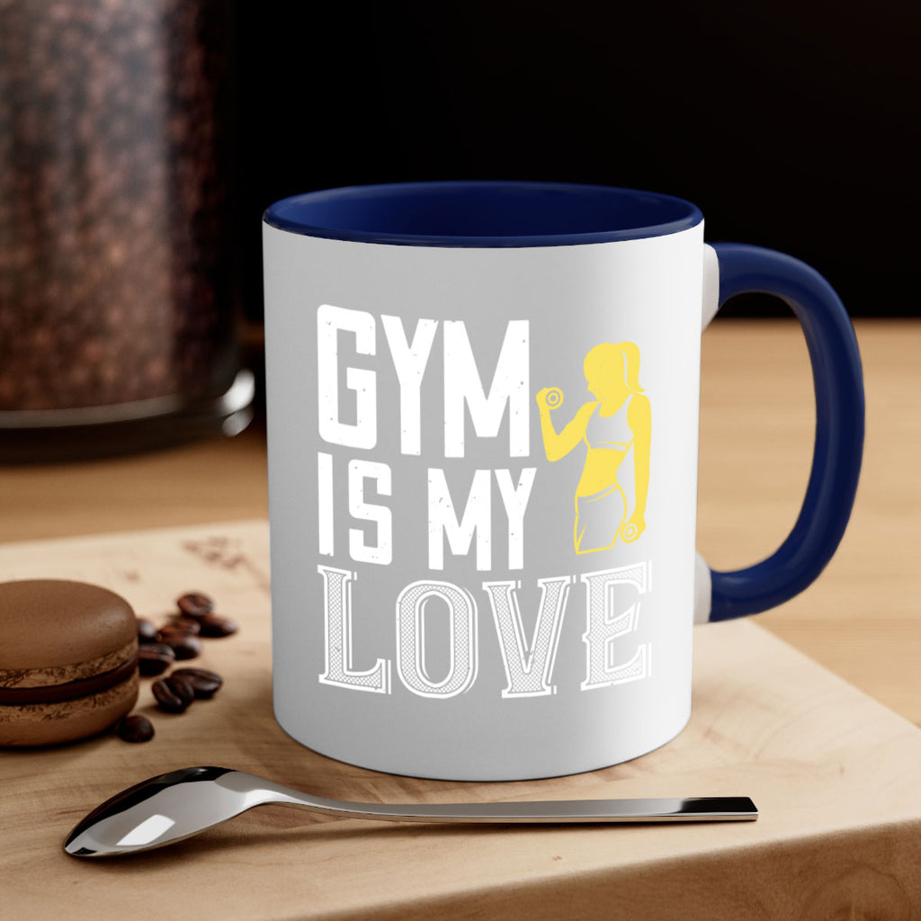 gym is my love 98#- gym-Mug / Coffee Cup