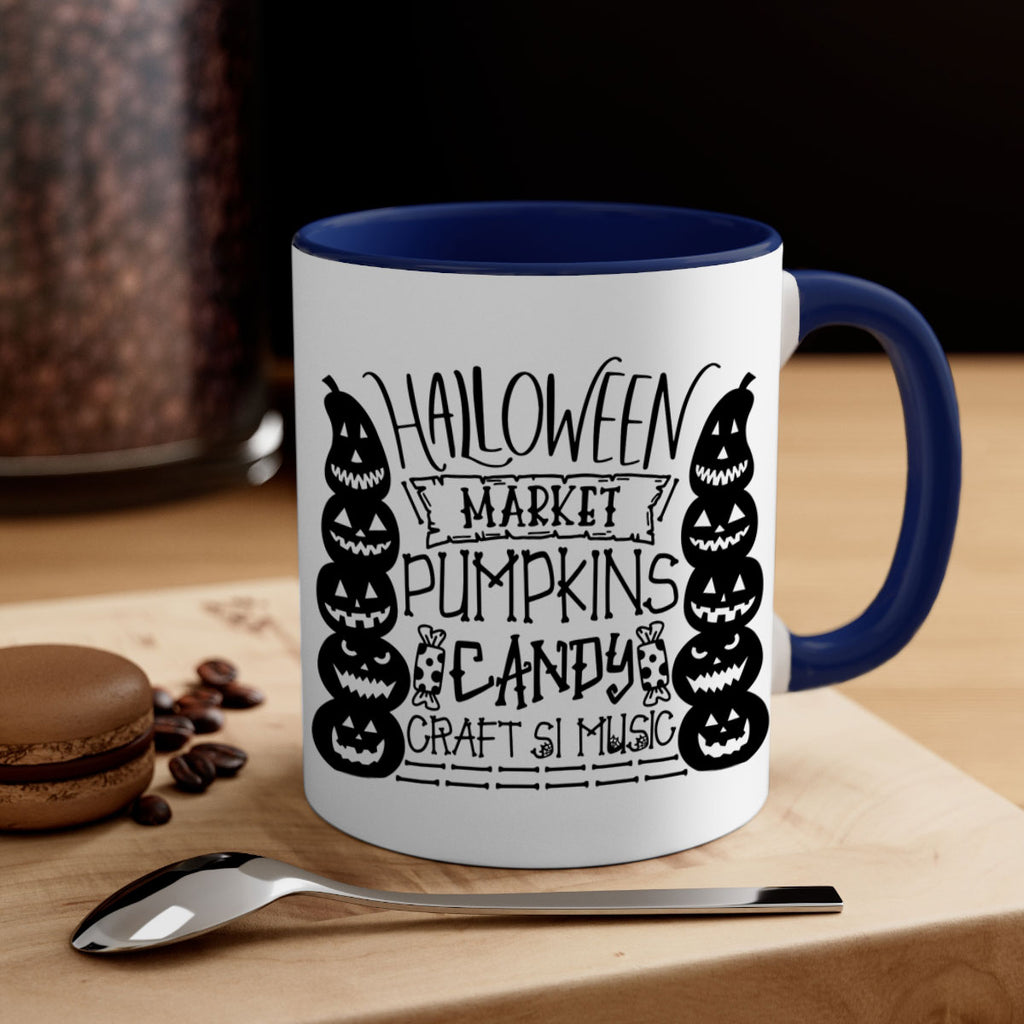 halloween market pumpkins candy 73#- halloween-Mug / Coffee Cup