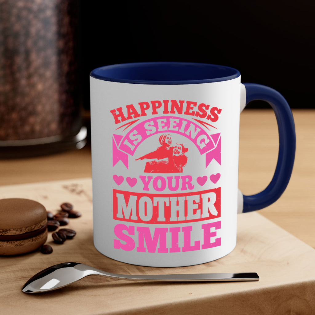 happiness is seeing your mother smile 81#- mothers day-Mug / Coffee Cup