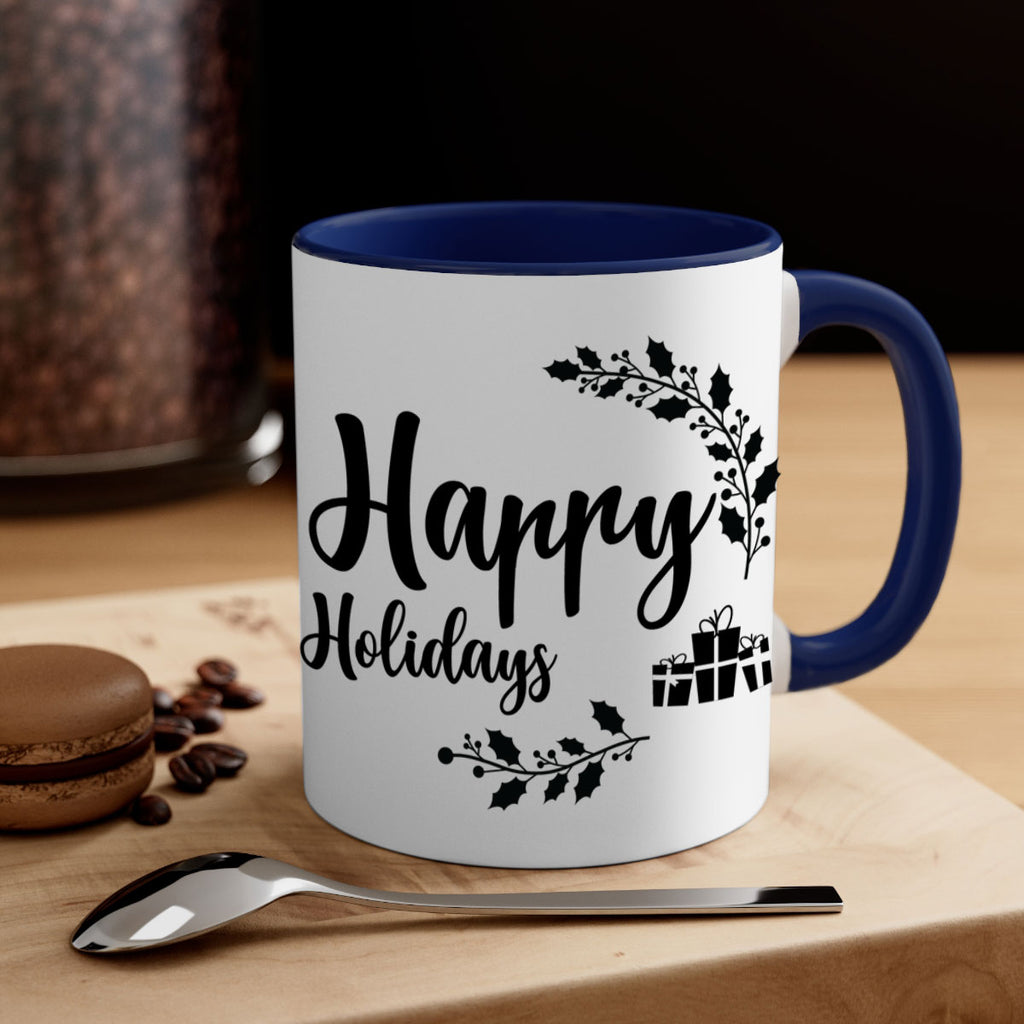 happy holidays style 7#- christmas-Mug / Coffee Cup