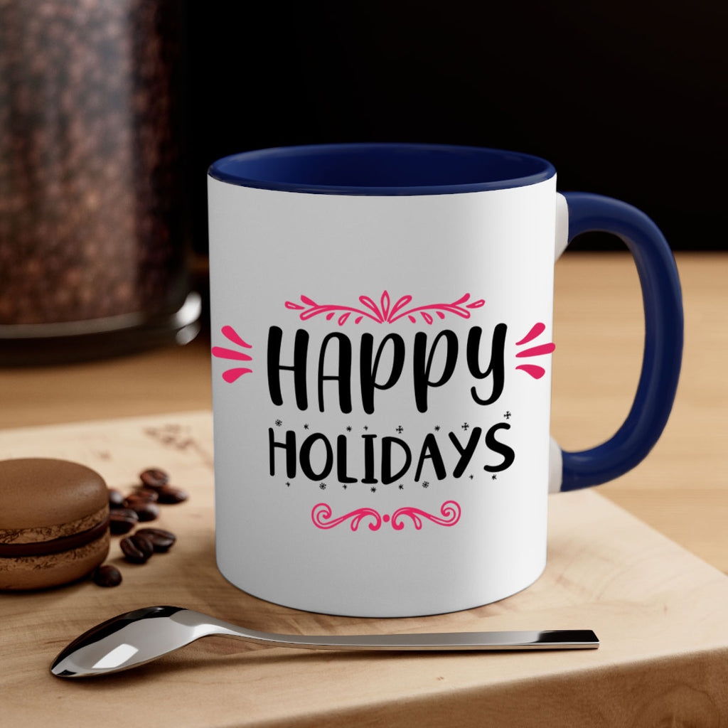 happy holidays style 8#- christmas-Mug / Coffee Cup