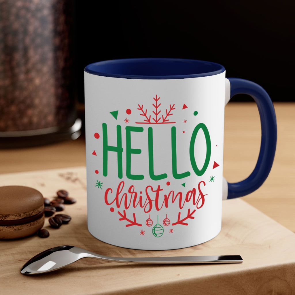 hello christmas style 285#- christmas-Mug / Coffee Cup