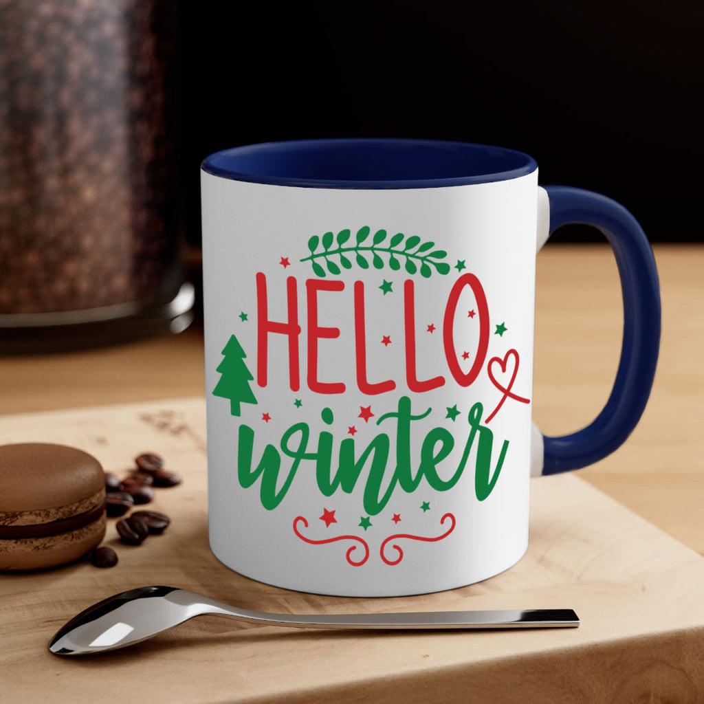 hello winter style 286#- christmas-Mug / Coffee Cup