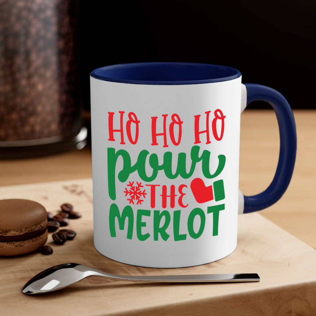 ho ho ho pour the merlot style 290#- christmas-Mug / Coffee Cup