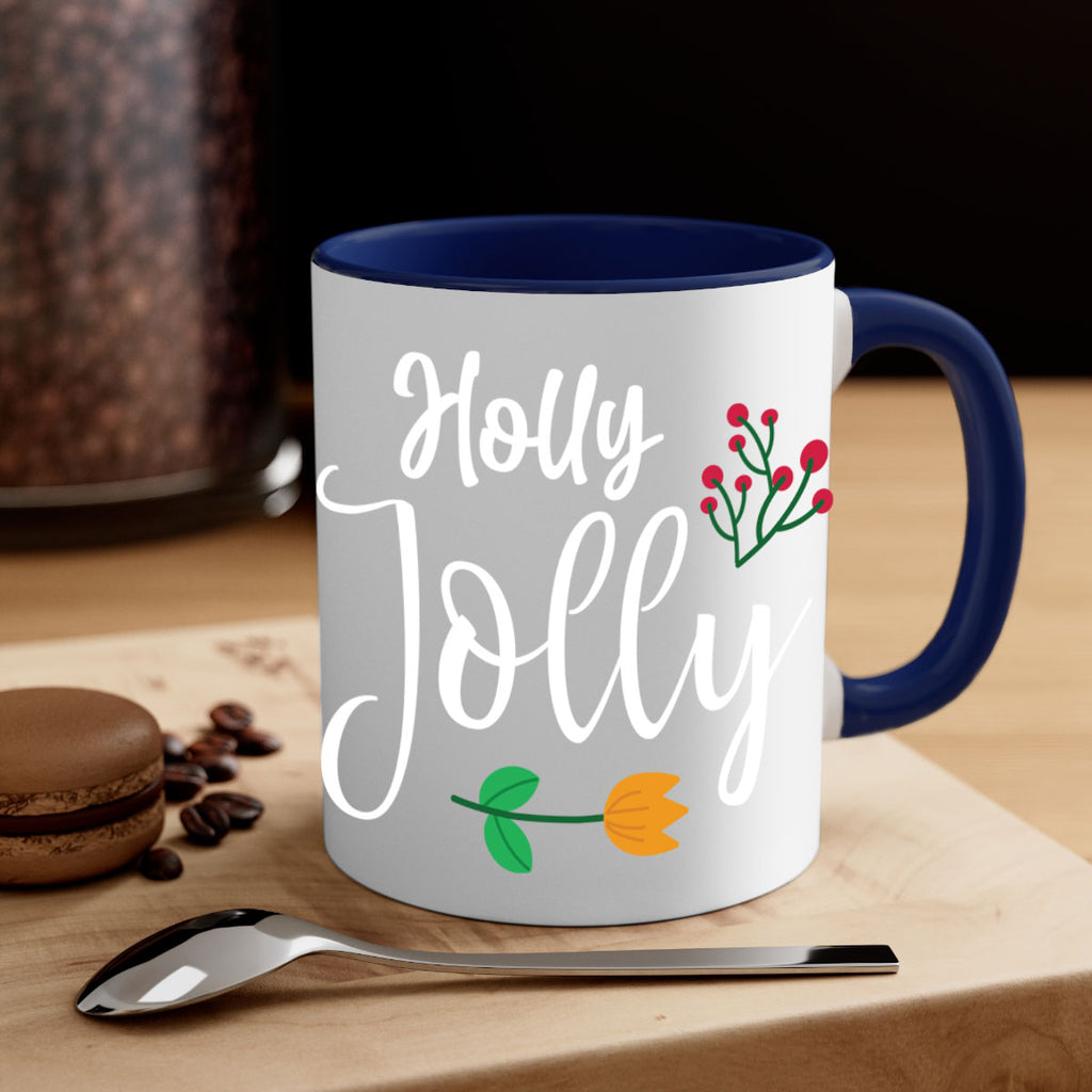 holly jolly style 299#- christmas-Mug / Coffee Cup