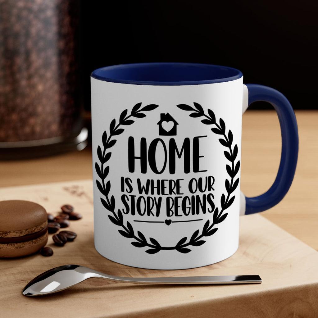 home is where our story begins 13#- home-Mug / Coffee Cup