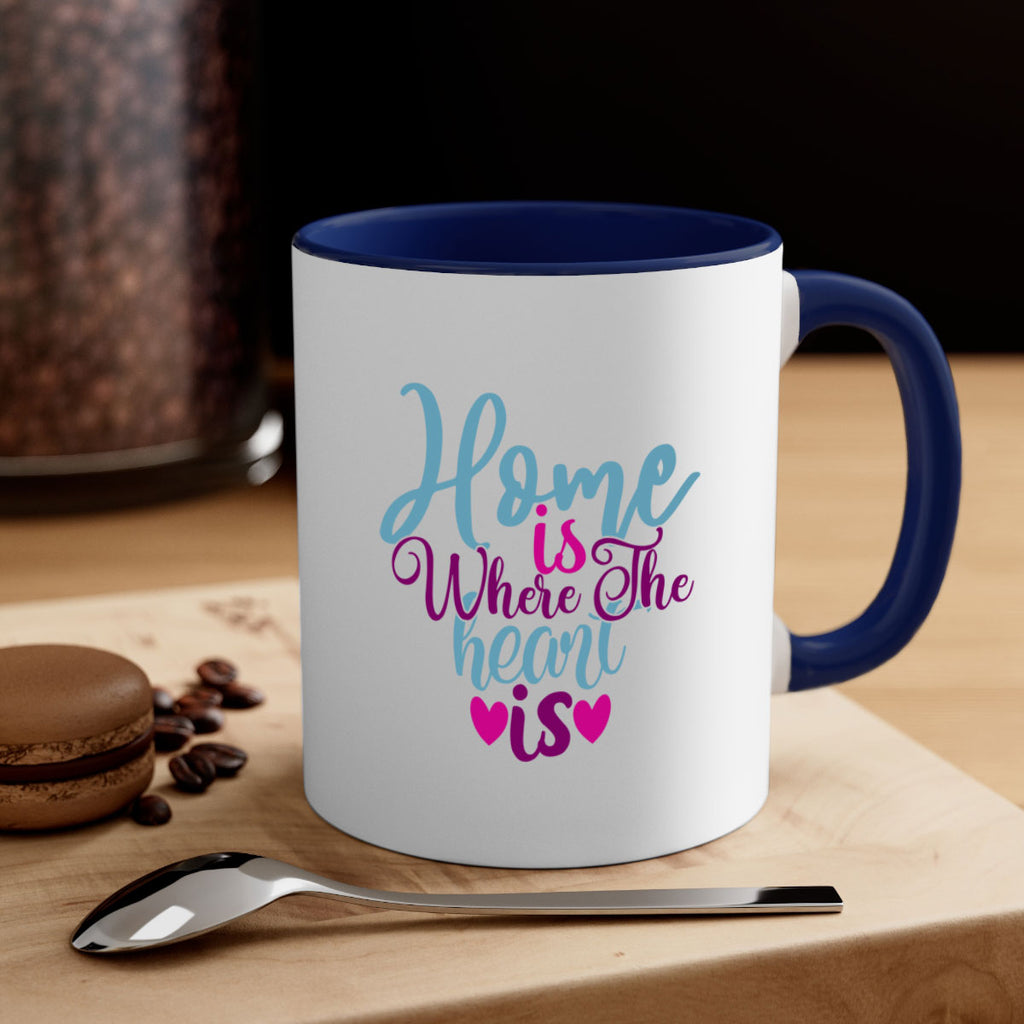 home is where the heart is 29#- Family-Mug / Coffee Cup