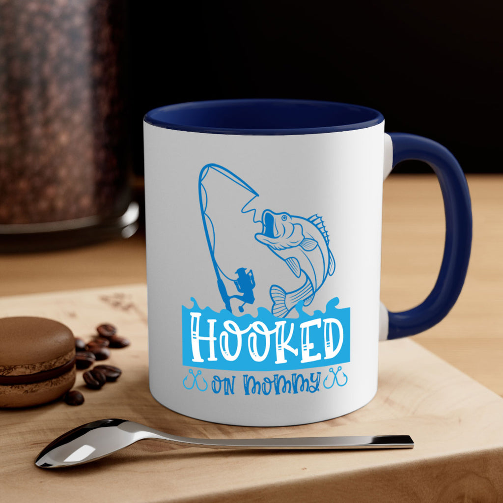 hooked on mommy 216#- fishing-Mug / Coffee Cup