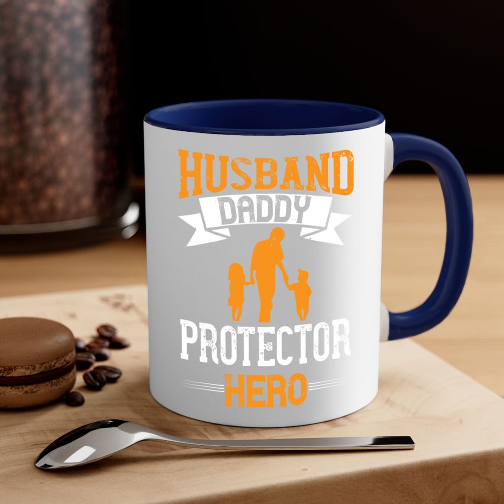 husband daddy protector hero 252#- fathers day-Mug / Coffee Cup