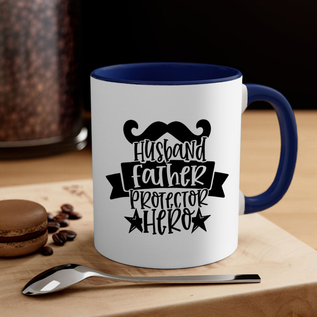 husband father protector hero 46#- fathers day-Mug / Coffee Cup