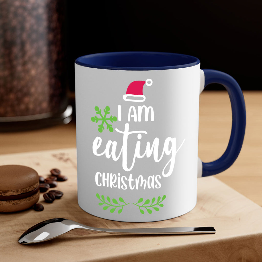 i am eating christmas style 314#- christmas-Mug / Coffee Cup