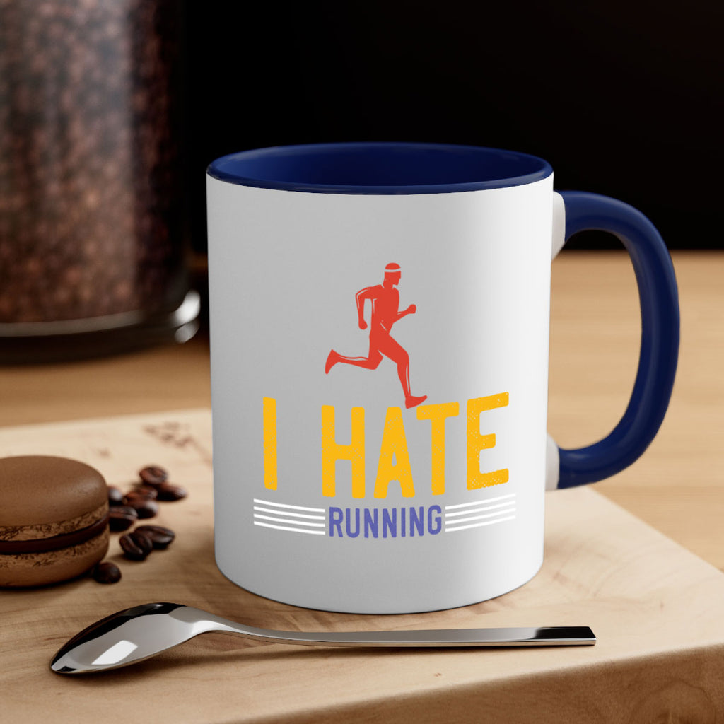 i hate running 40#- running-Mug / Coffee Cup