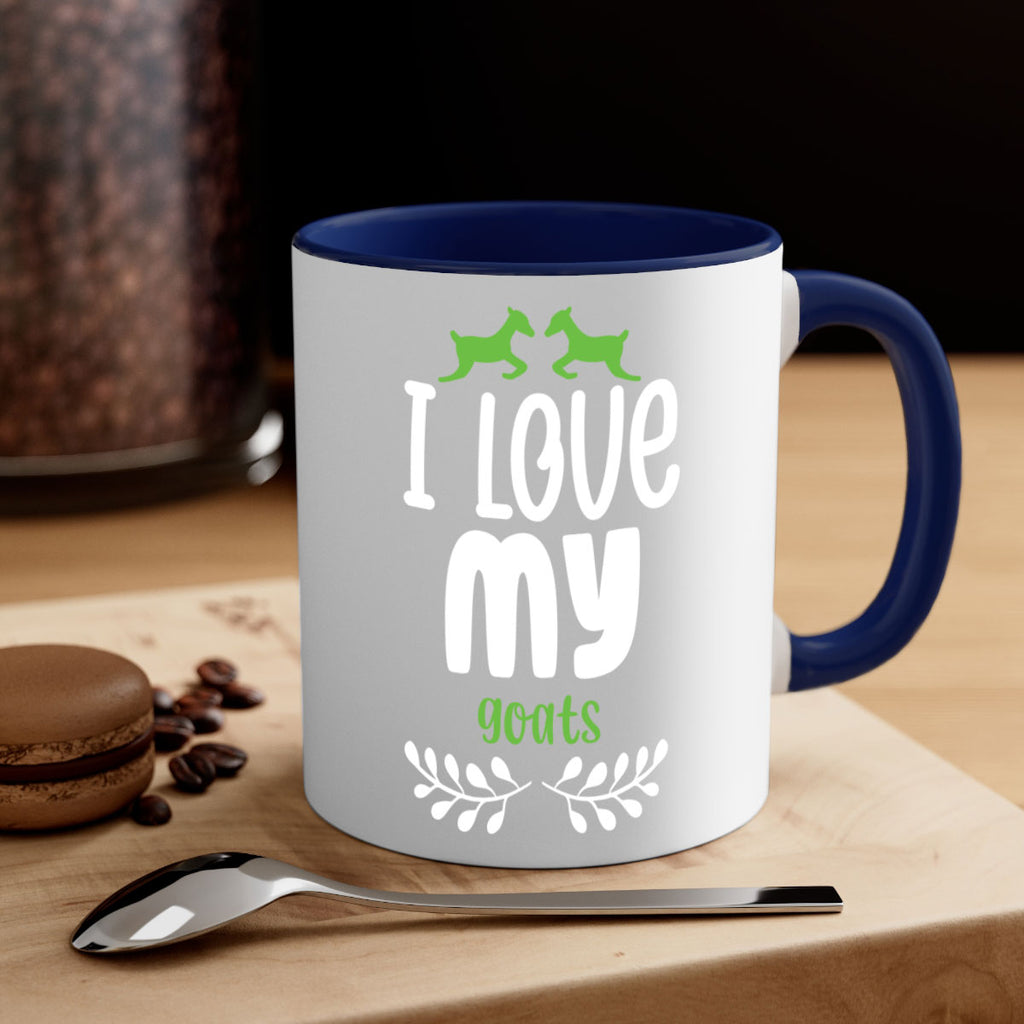 i love my goats style 336#- christmas-Mug / Coffee Cup
