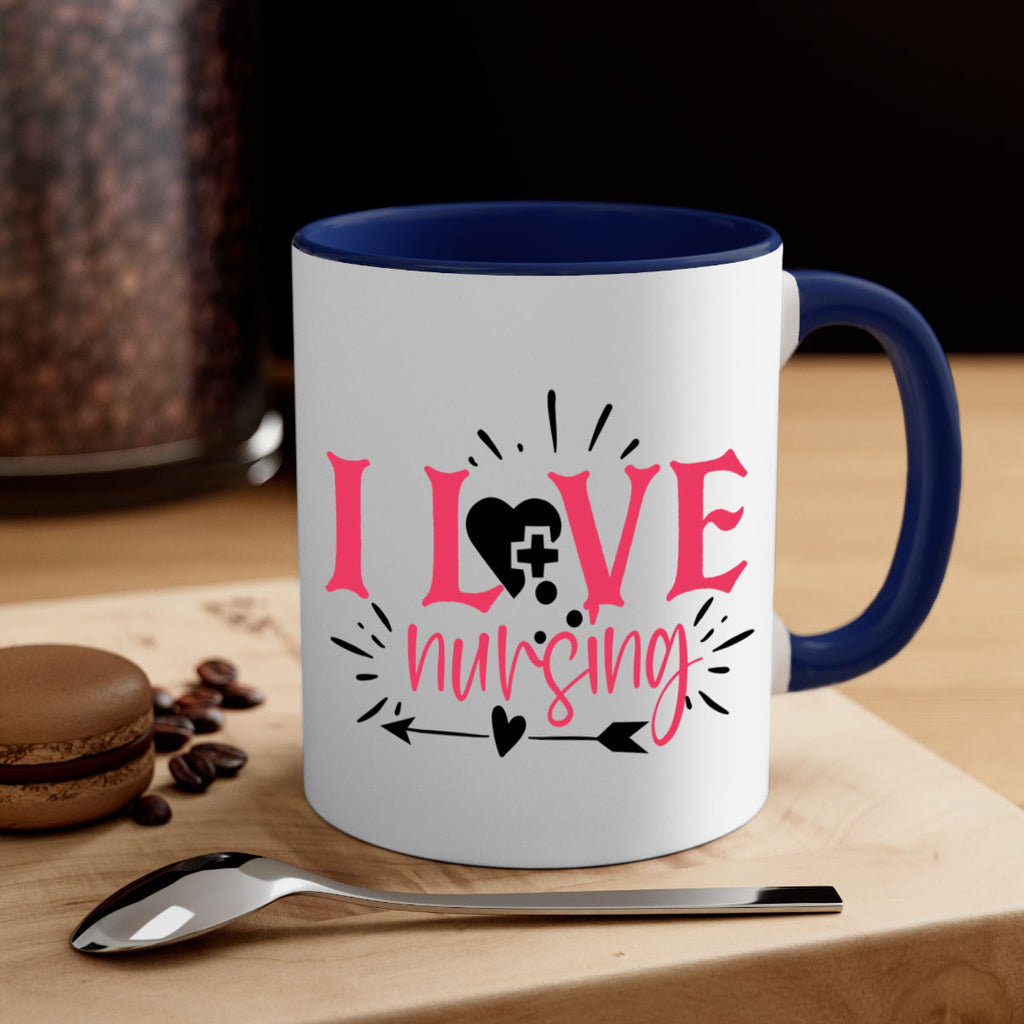 i love nursing Style 380#- nurse-Mug / Coffee Cup