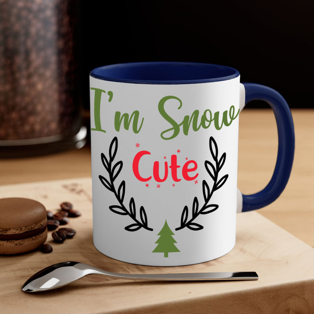 i m snow cute style 342#- christmas-Mug / Coffee Cup