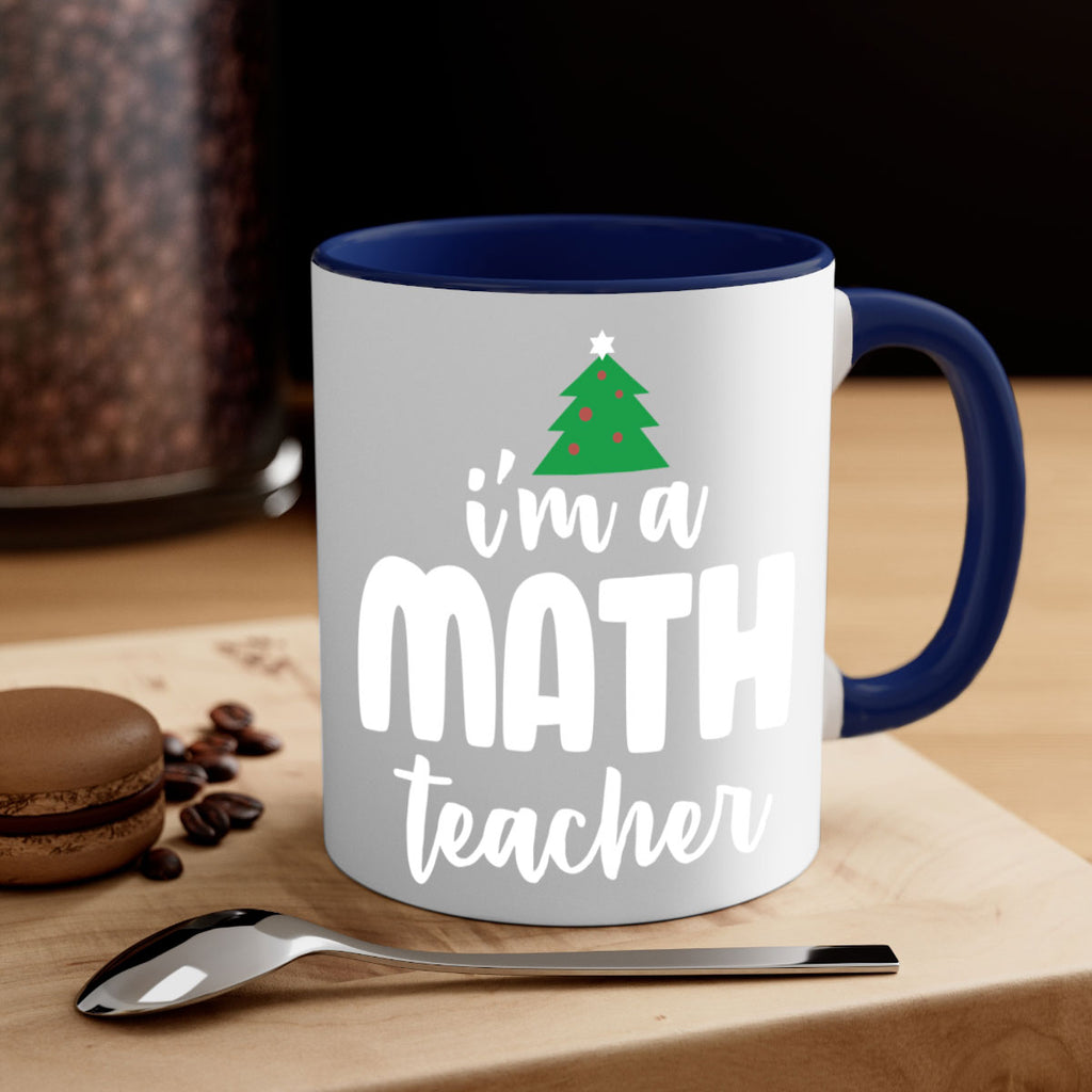 i'm a math teacher style 352#- christmas-Mug / Coffee Cup