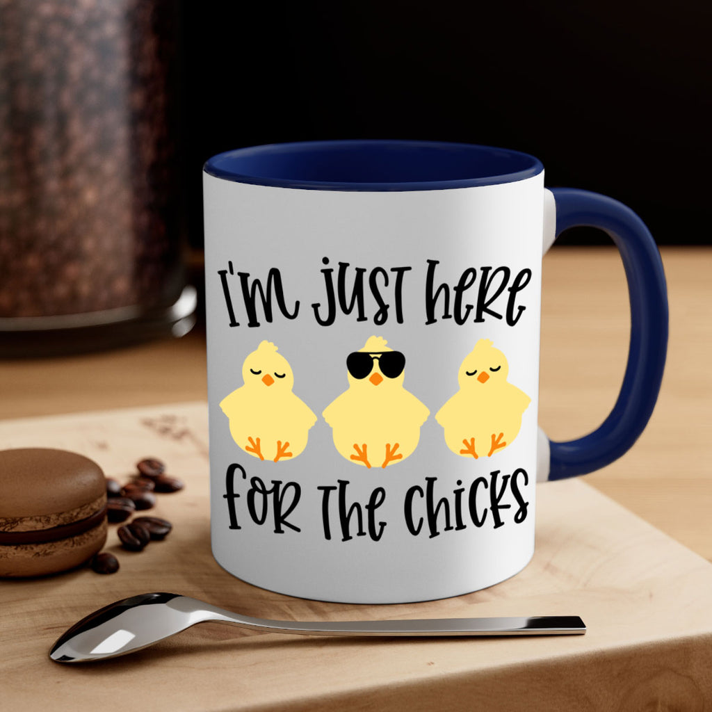 im just here for the chicks 20#- easter-Mug / Coffee Cup