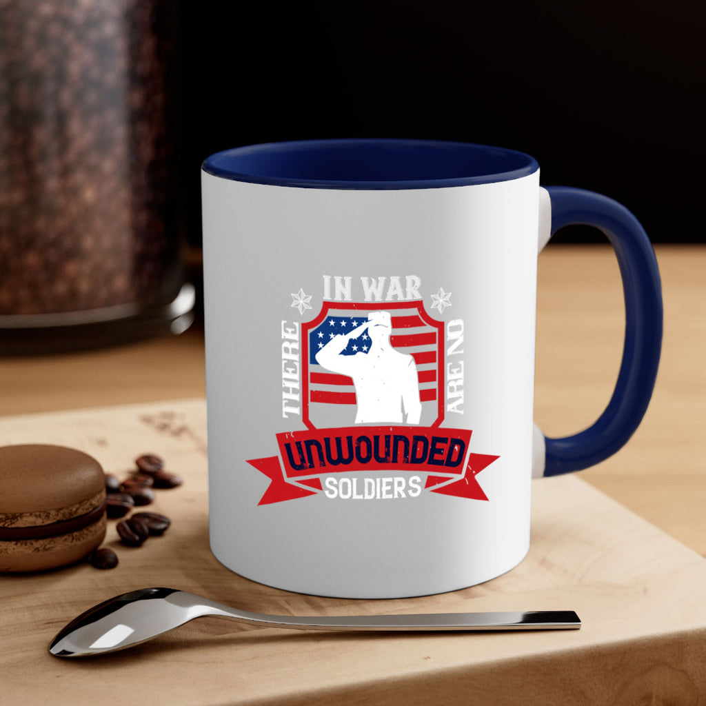 in war there are no unwounded 100#- veterns day-Mug / Coffee Cup