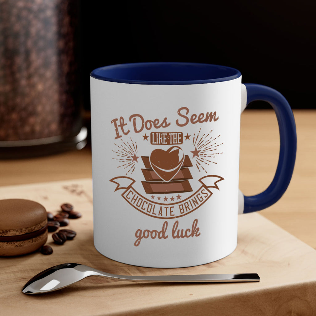 it does seem like the chocolate brings good luck 29#- chocolate-Mug / Coffee Cup