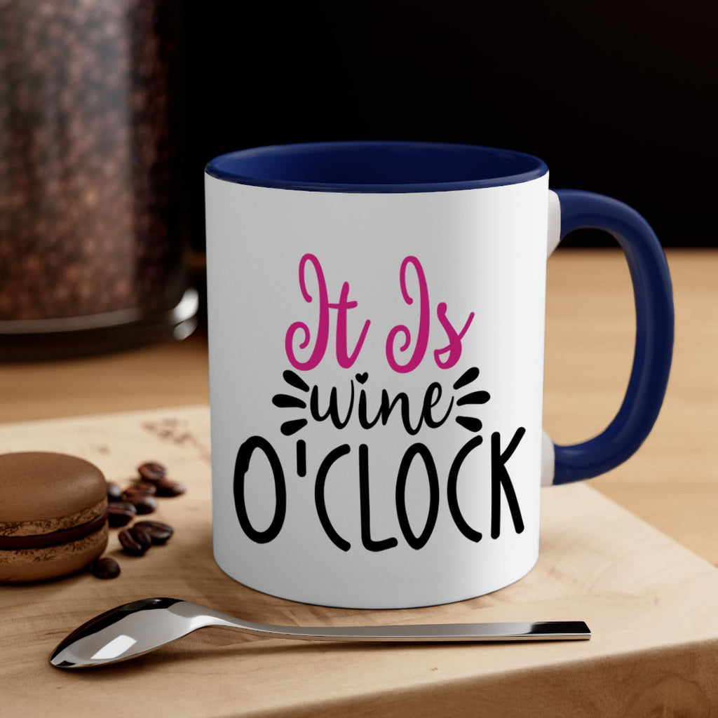 it is wine oclock 191#- wine-Mug / Coffee Cup