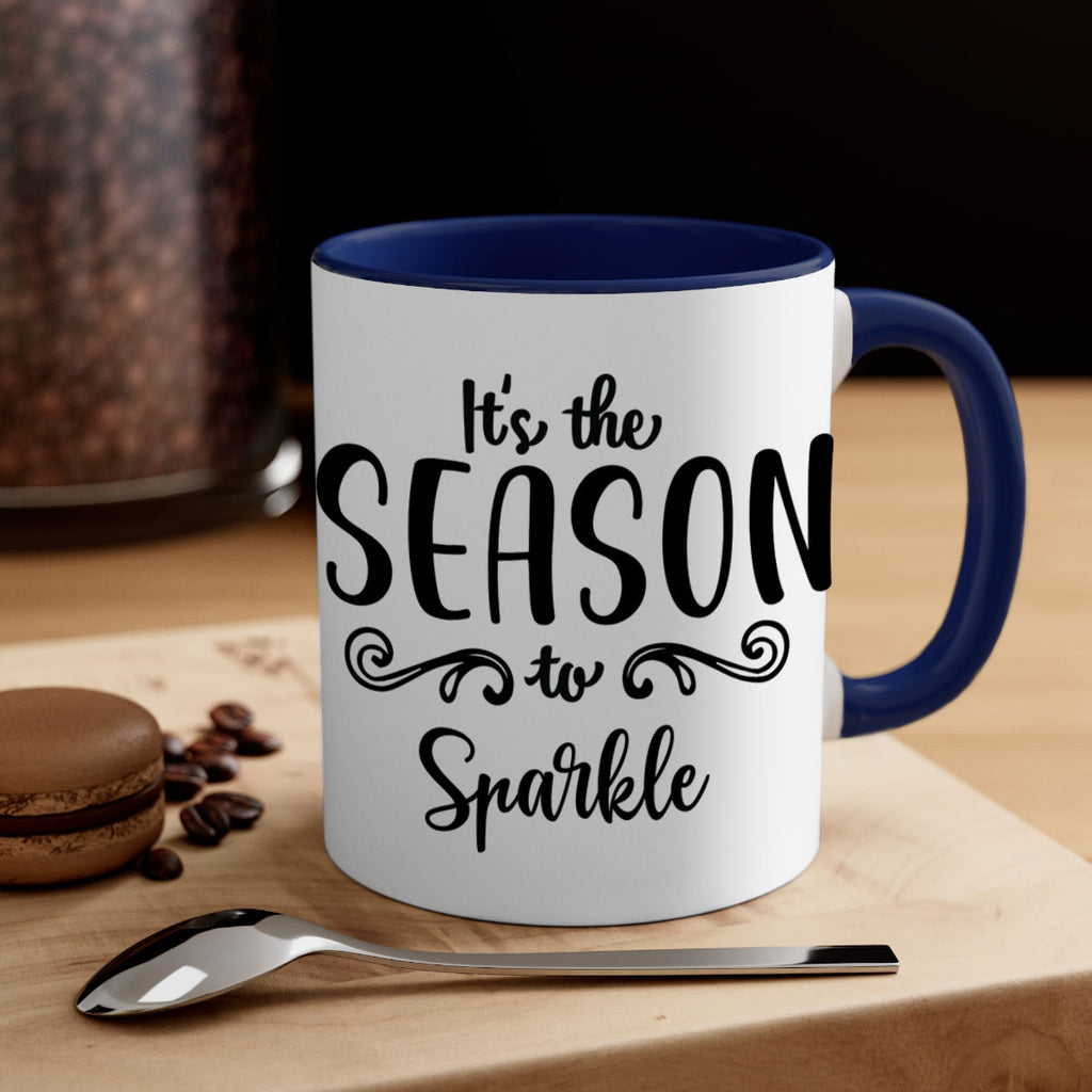 it s the season to sparkle style 372#- christmas-Mug / Coffee Cup