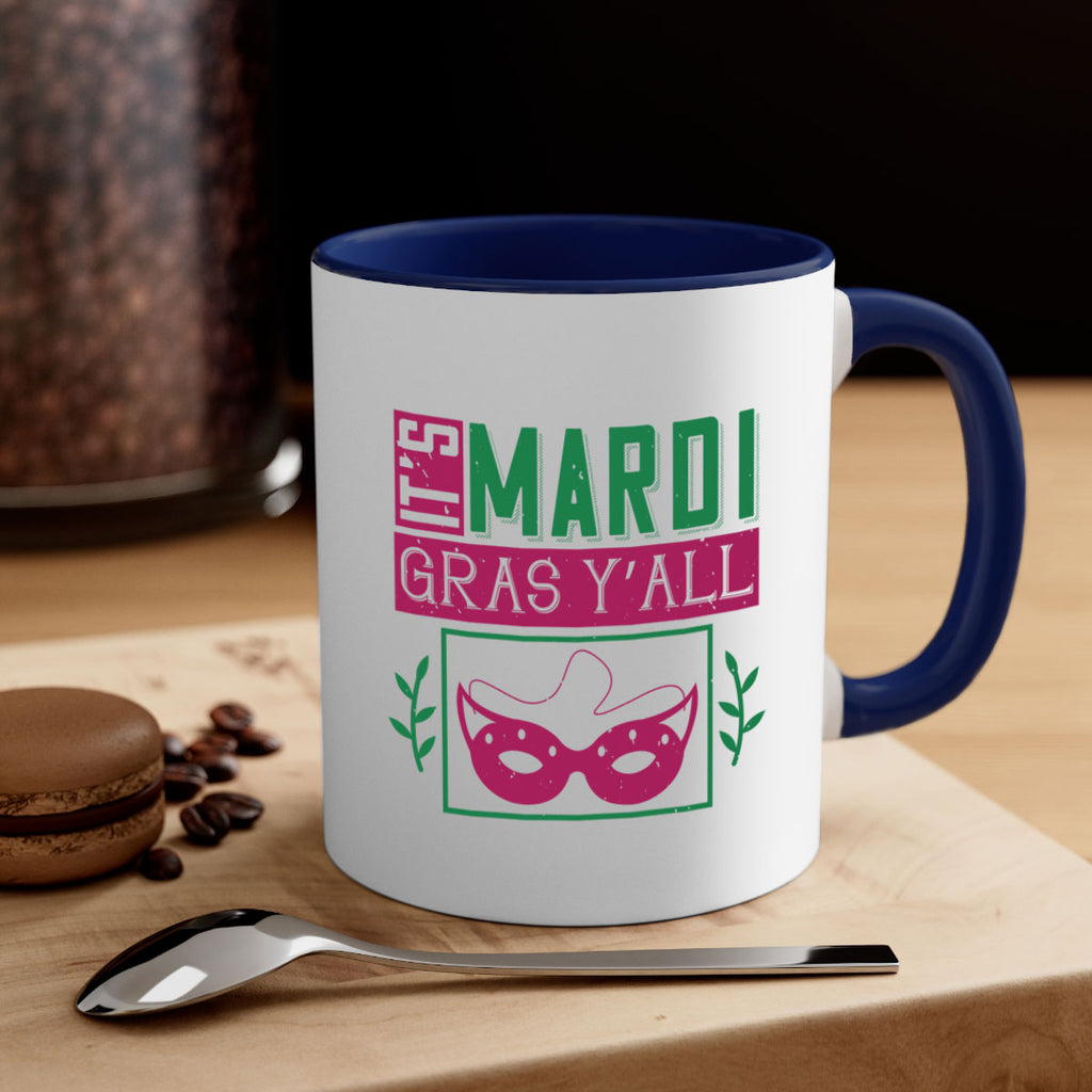 it’s mardi gras y’all 60#- mardi gras-Mug / Coffee Cup