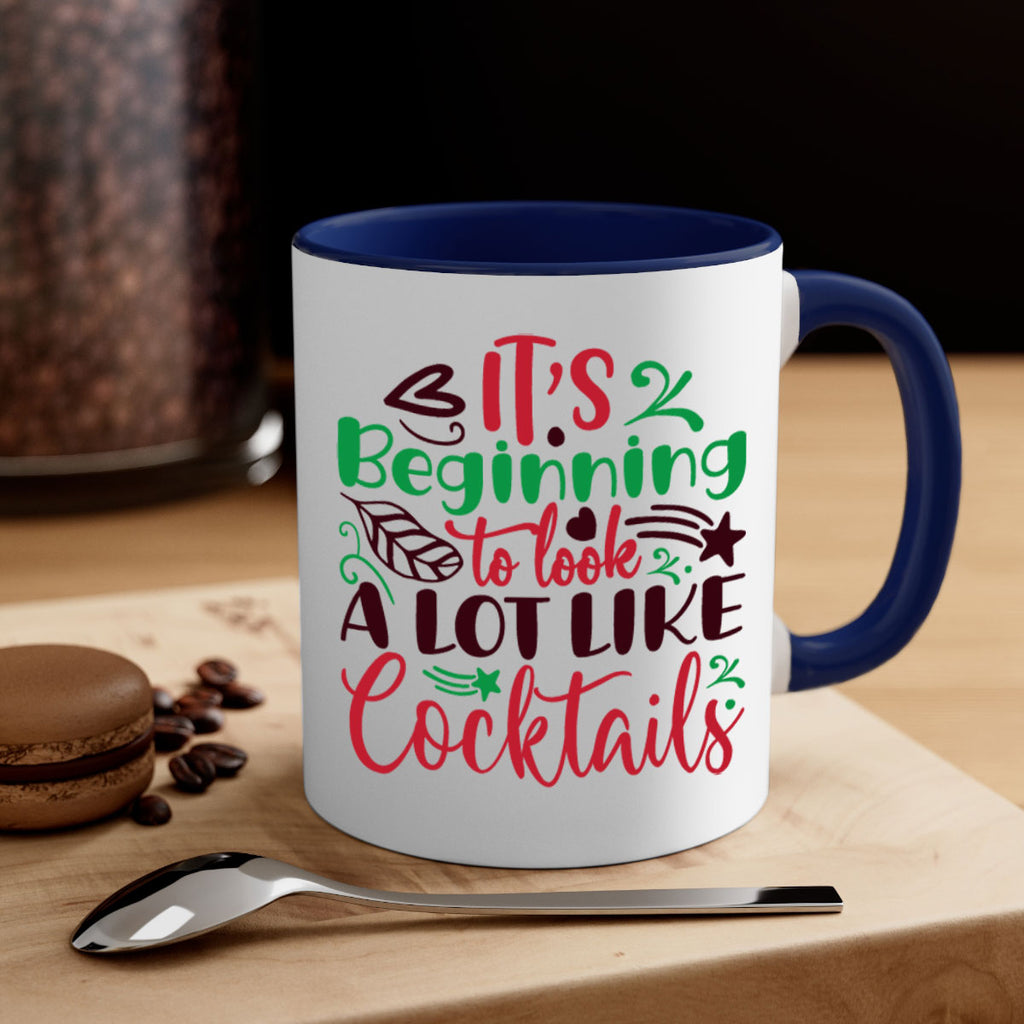 its beginning to look a lot like cocktails 251#- christmas-Mug / Coffee Cup