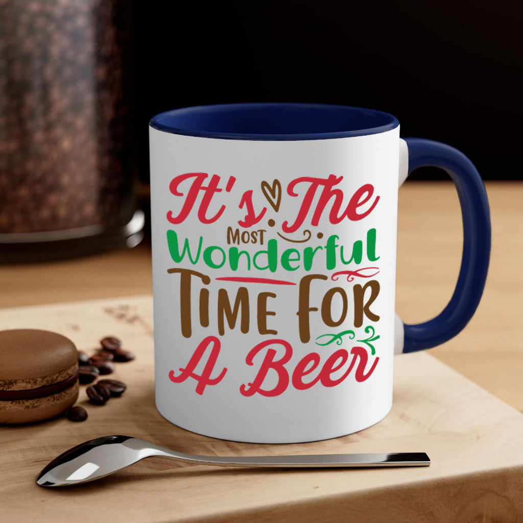 its the most wonderful time for a beer 250#- christmas-Mug / Coffee Cup