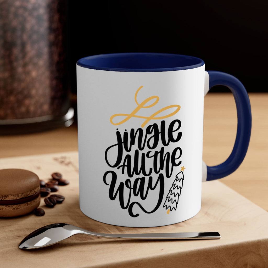 jingle all the way gold 114#- christmas-Mug / Coffee Cup