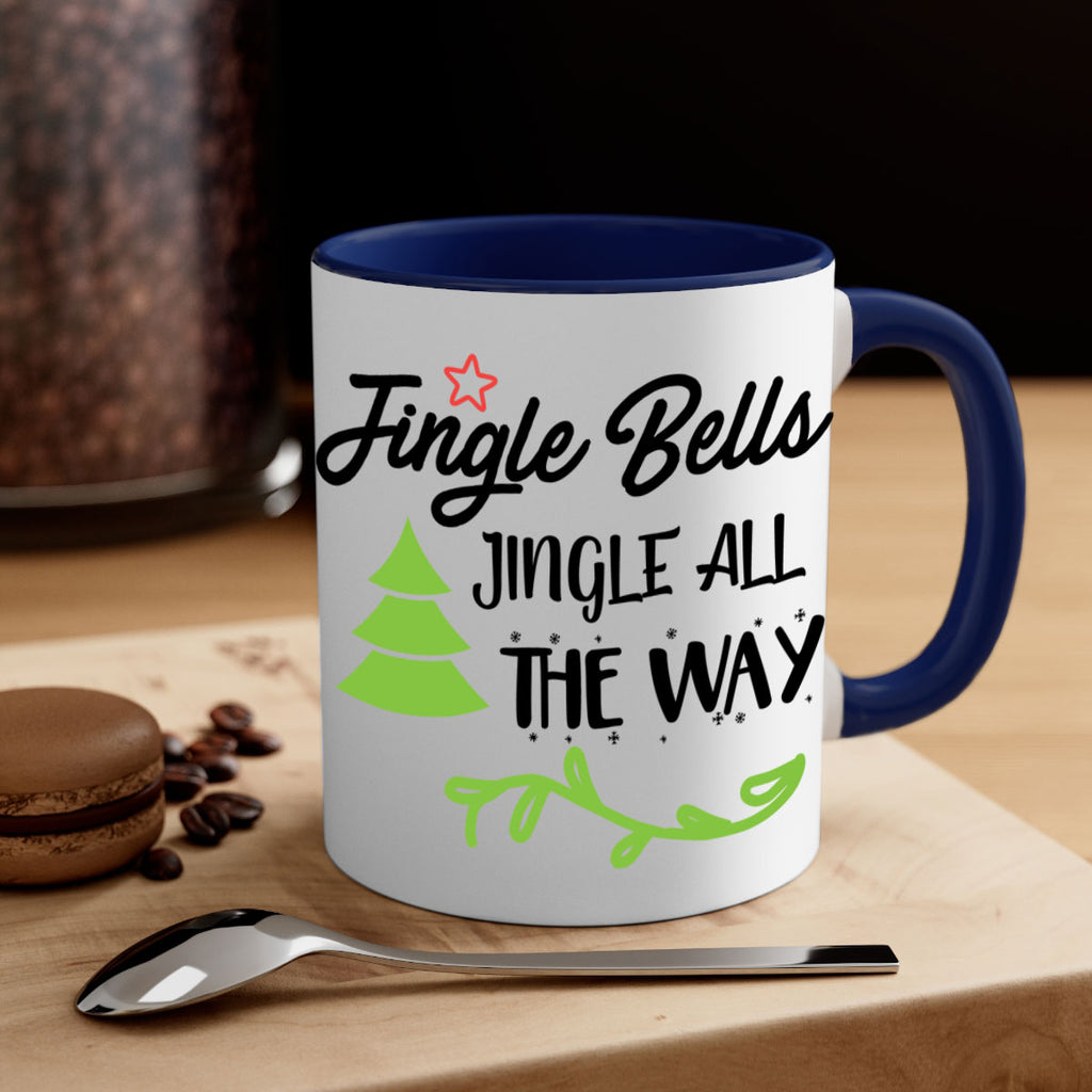 jingle bells jingle all the way style 399#- christmas-Mug / Coffee Cup