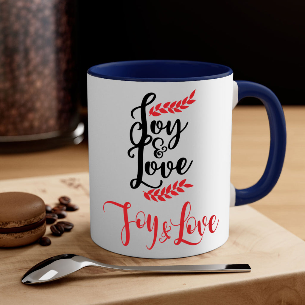 joy and love style 405#- christmas-Mug / Coffee Cup