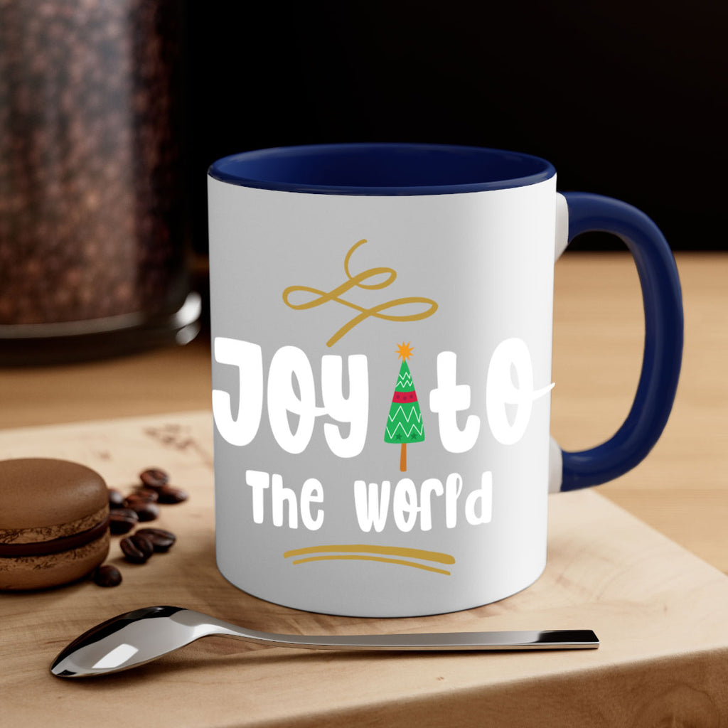 joy to the world style 412#- christmas-Mug / Coffee Cup