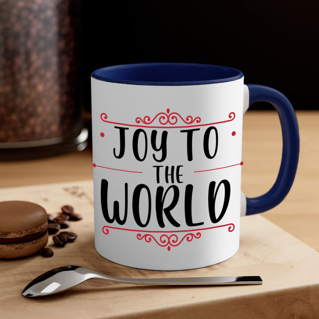 joy to the world style 415#- christmas-Mug / Coffee Cup