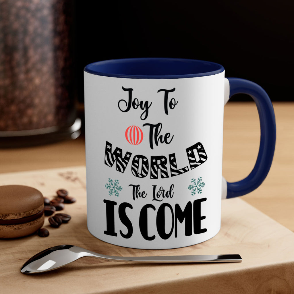 joy to the world the lord is come style 414#- christmas-Mug / Coffee Cup