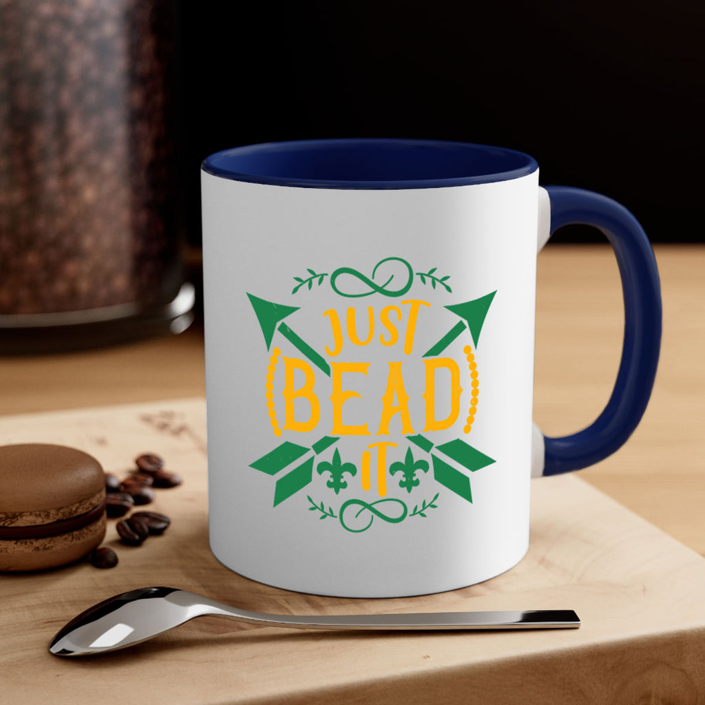 just bead it 56#- mardi gras-Mug / Coffee Cup