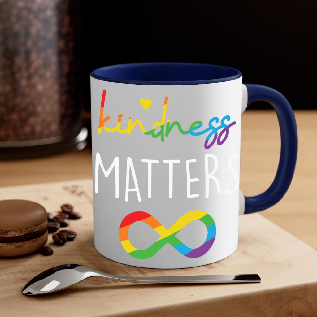 kindness matters infinity lgbt lgbt 109#- lgbt-Mug / Coffee Cup