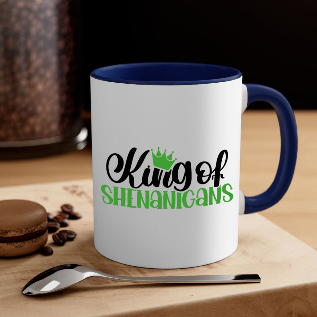 king Of Shenanigans Style 74#- St Patricks Day-Mug / Coffee Cup