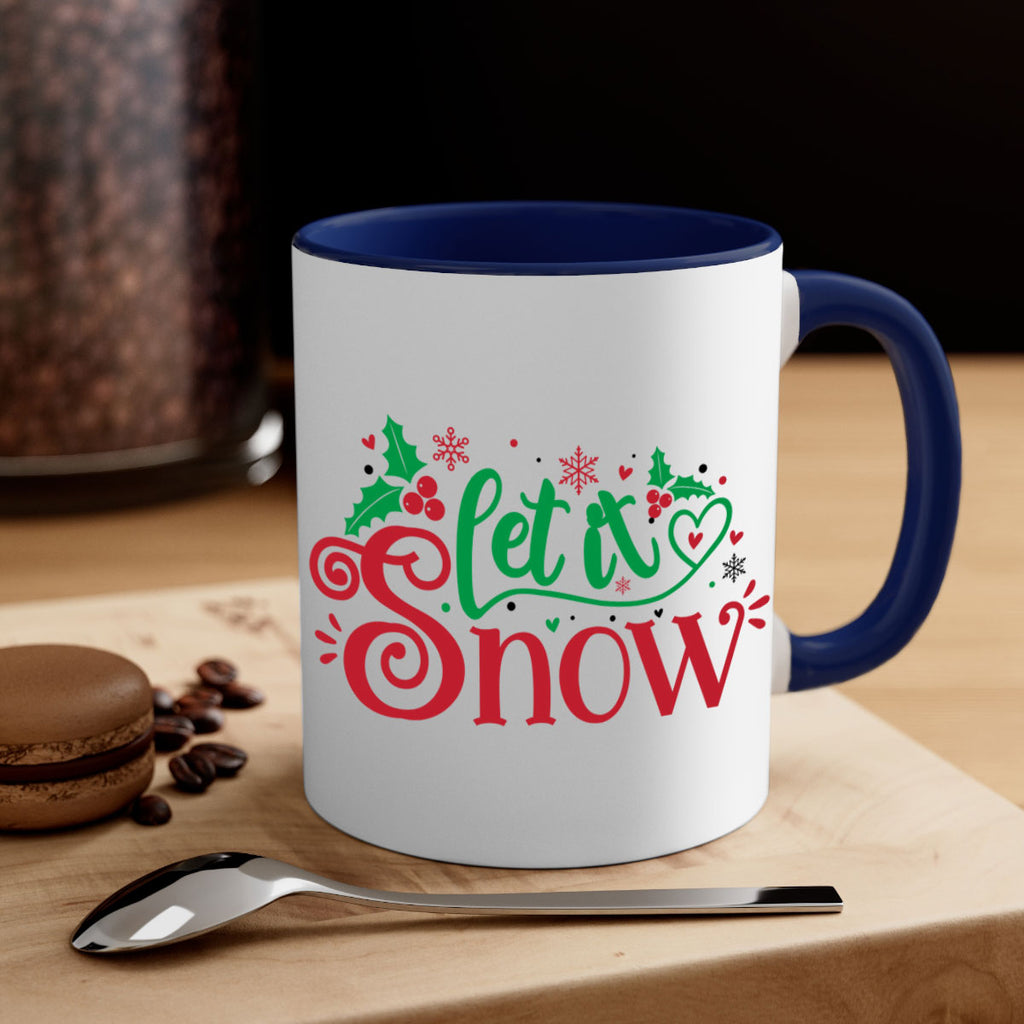 let it snow style 428#- christmas-Mug / Coffee Cup