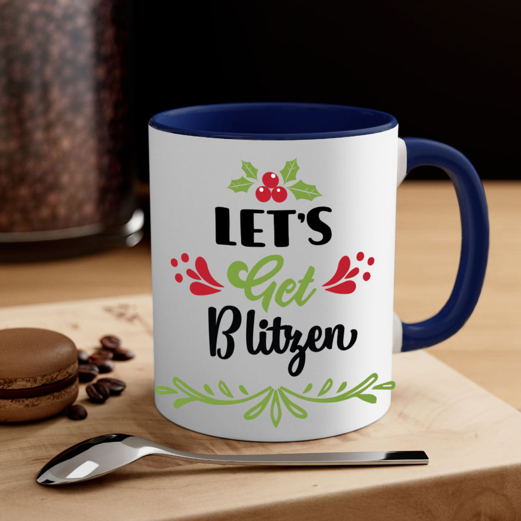 let s get blitzen style 437#- christmas-Mug / Coffee Cup